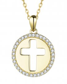CROSS DIAMOND PENDANT (TP2427)